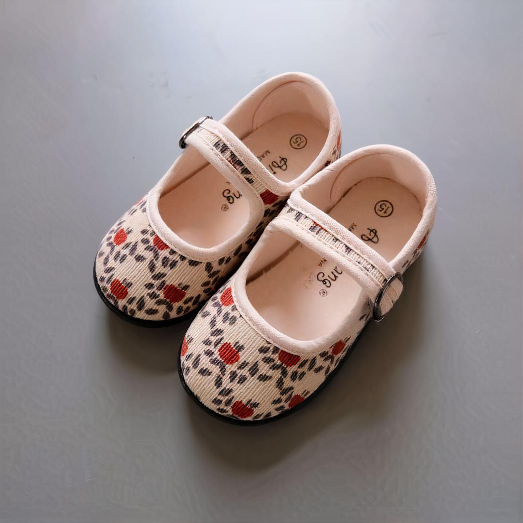 Mocassins en velours côtelé fille