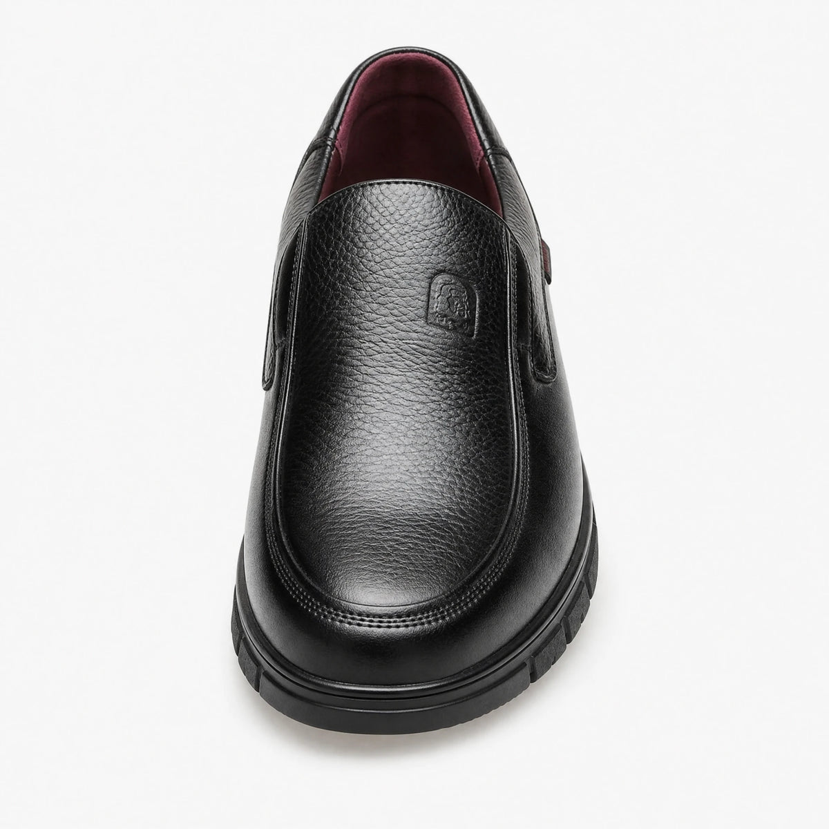 Mocassins Homme Cuir Souple à Semelle Orthopédique - Fond neutre