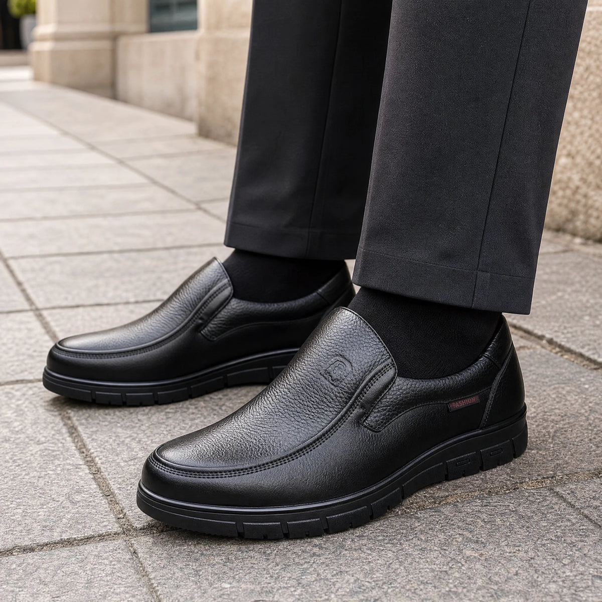 Mocassins Homme Cuir Souple à Semelle Orthopédique - Utilisation du produit