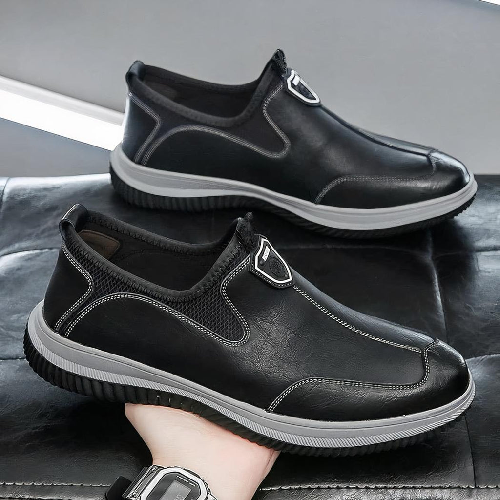 Mocassins orthopédiques à plateforme pour homme