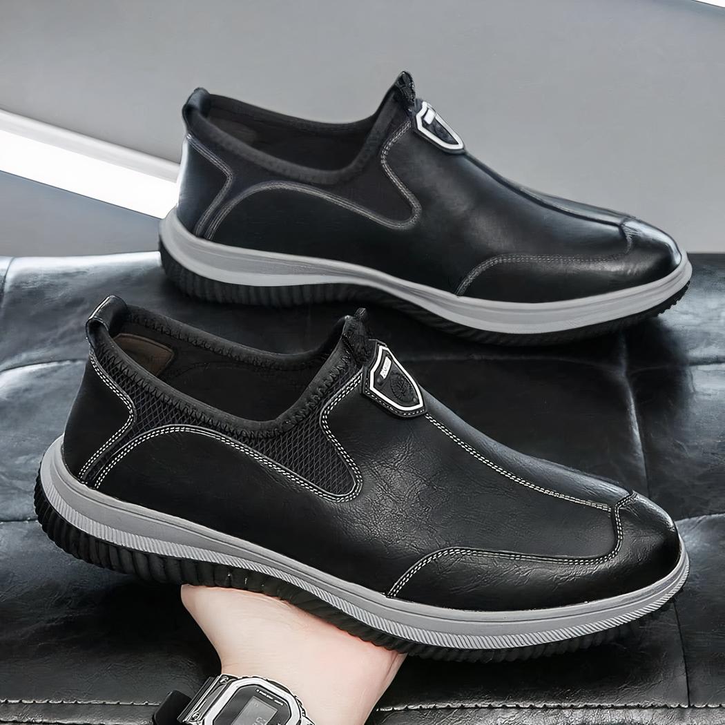 Mocassins orthopédiques à plateforme pour homme