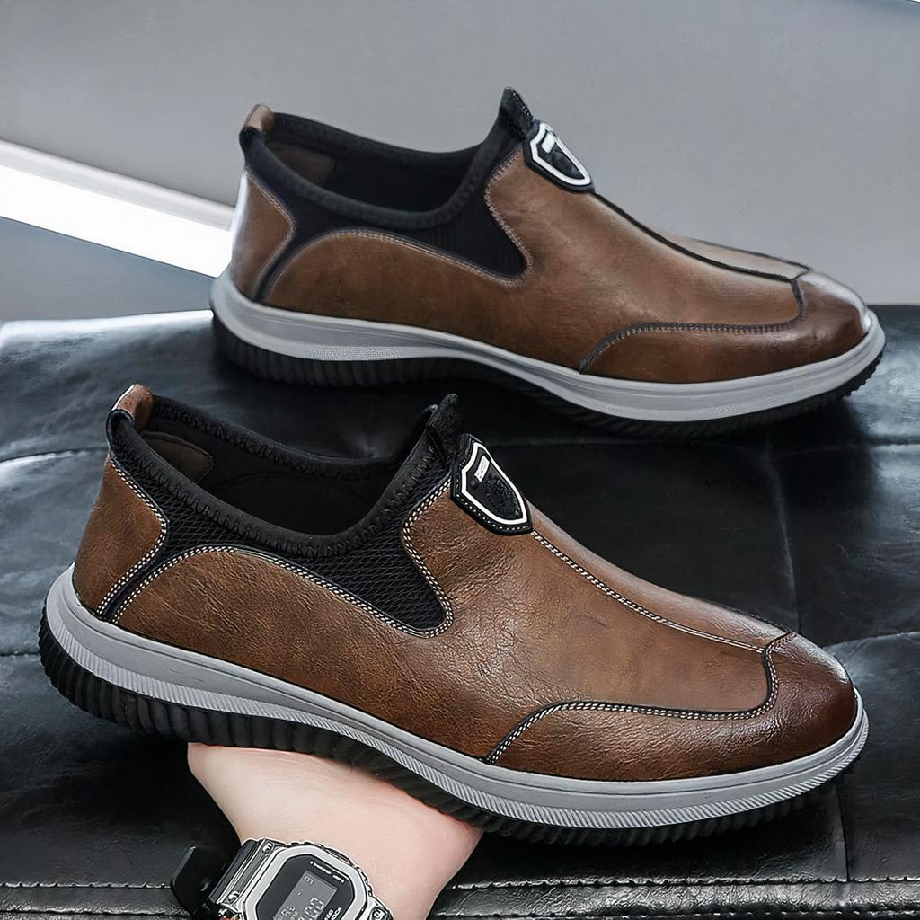Mocassins orthopédiques à plateforme pour homme