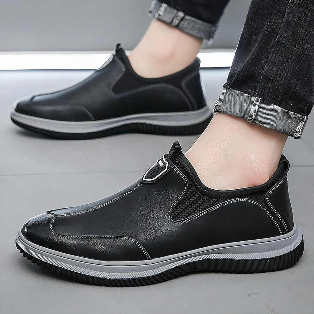 Mocassins orthopédiques à plateforme pour homme