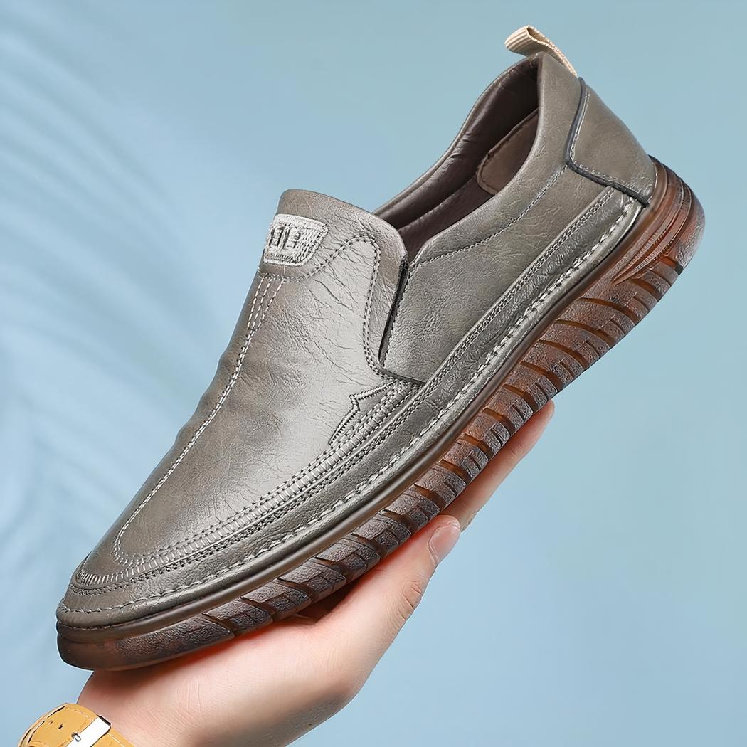 Mocassins orthopédiques à semelle souple pour homme