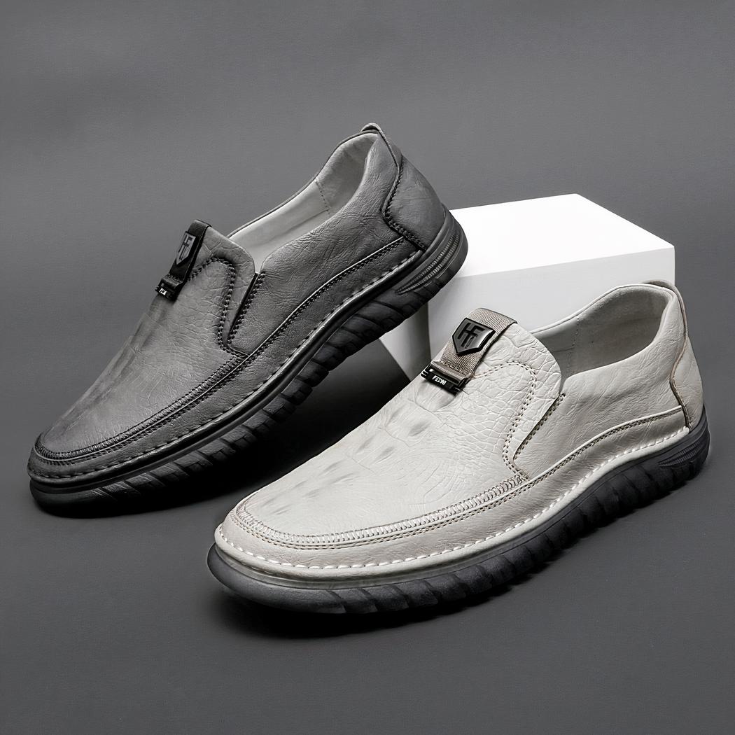 Mocassins orthopédiques décontractés à enfiler pour homme
