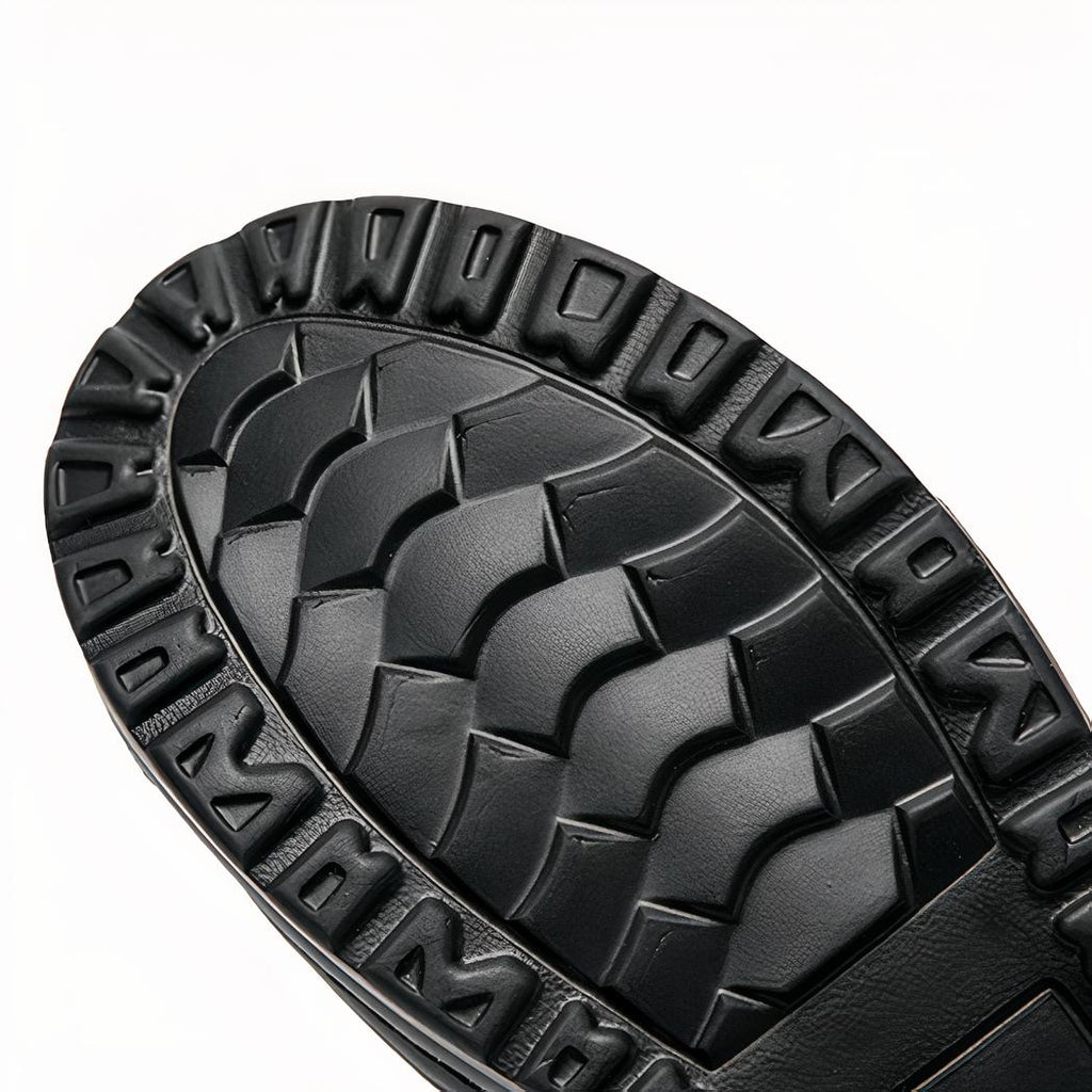 Mocassins orthopédiques en cuir à plateforme