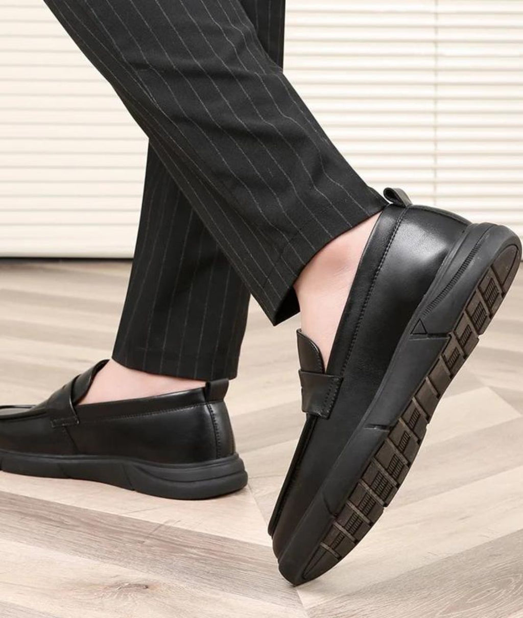 Mocassins Orthopédiques À Plateforme Pour Homme