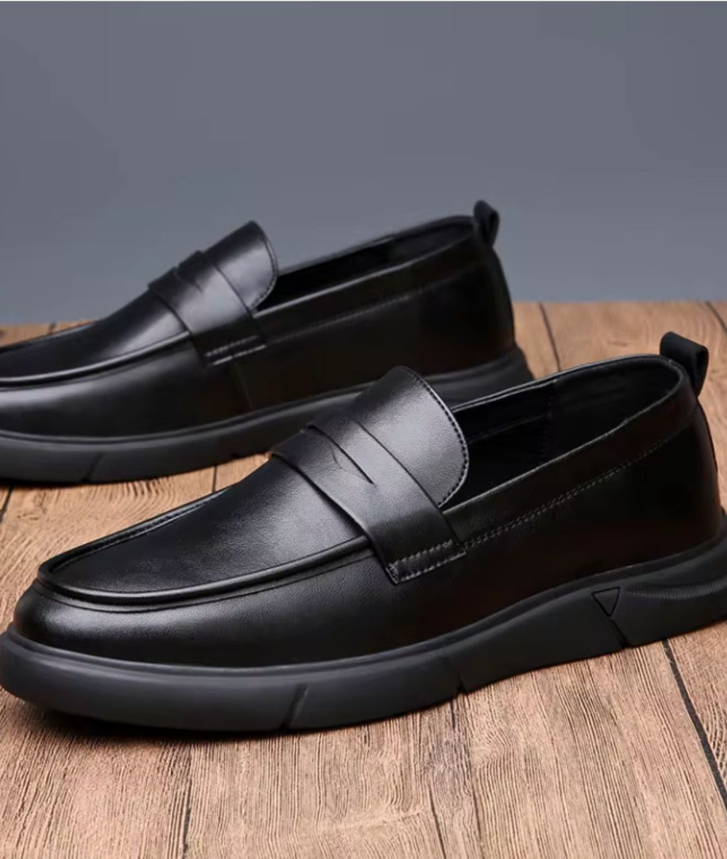 Mocassins Orthopédiques À Plateforme Pour Homme