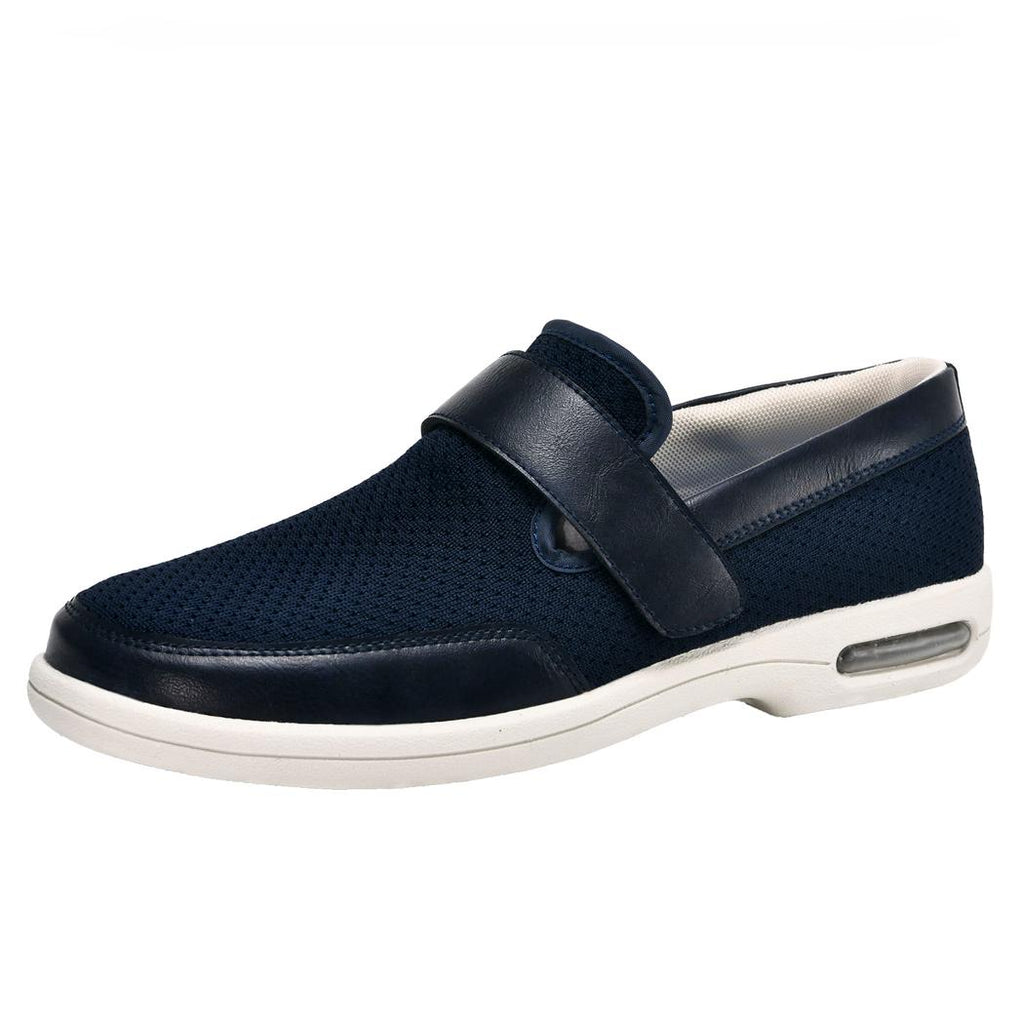 Mocassins orthopédiques souples à large ouverture pour homme