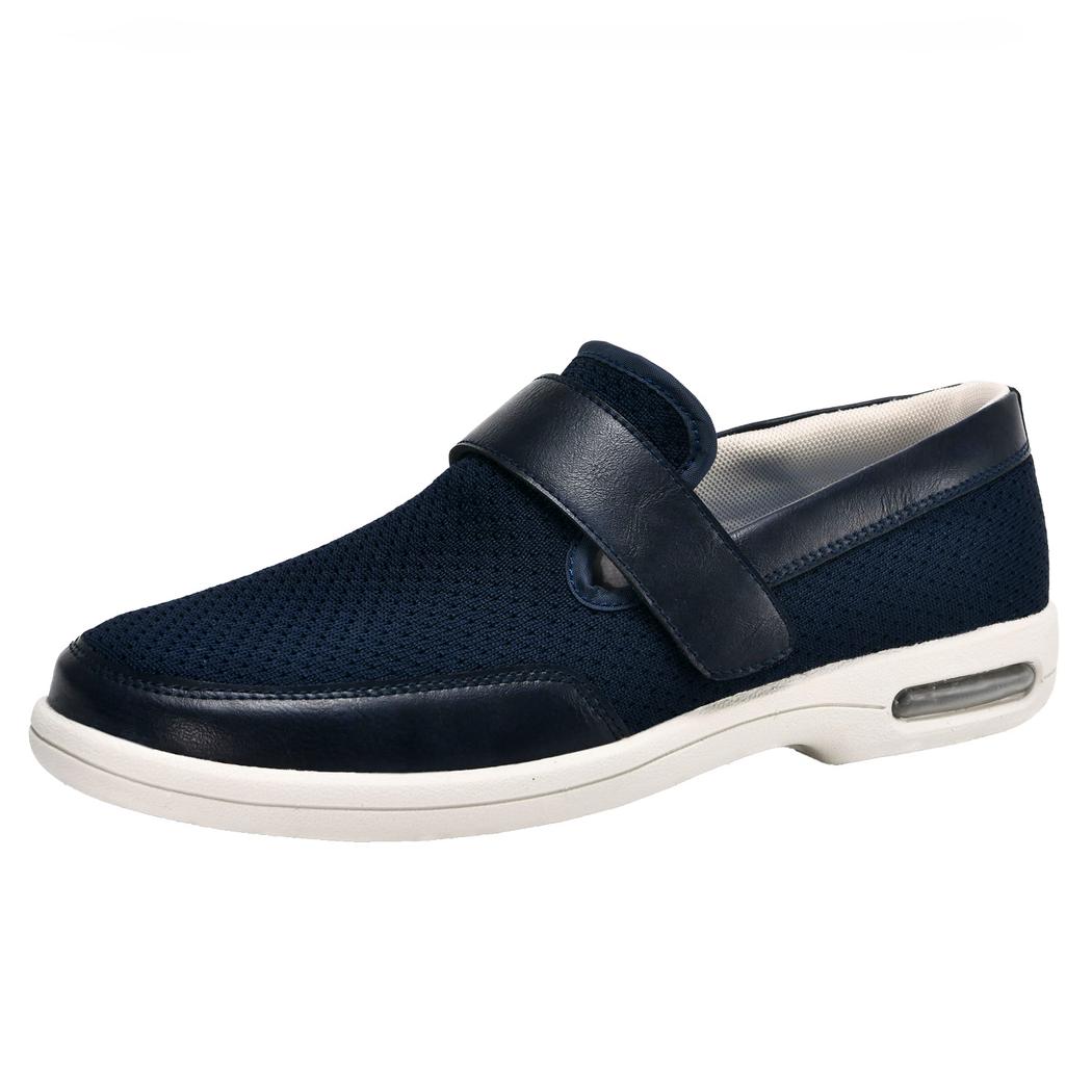 Mocassins orthopédiques souples à large ouverture pour homme