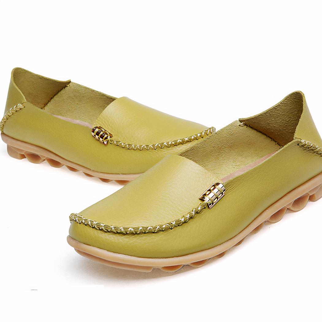 Mocassins plats avec des couleurs variées pour femme