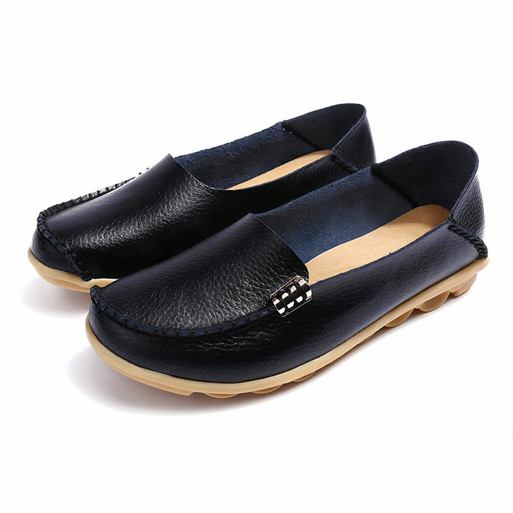 Mocassins plats avec des couleurs variées pour femme