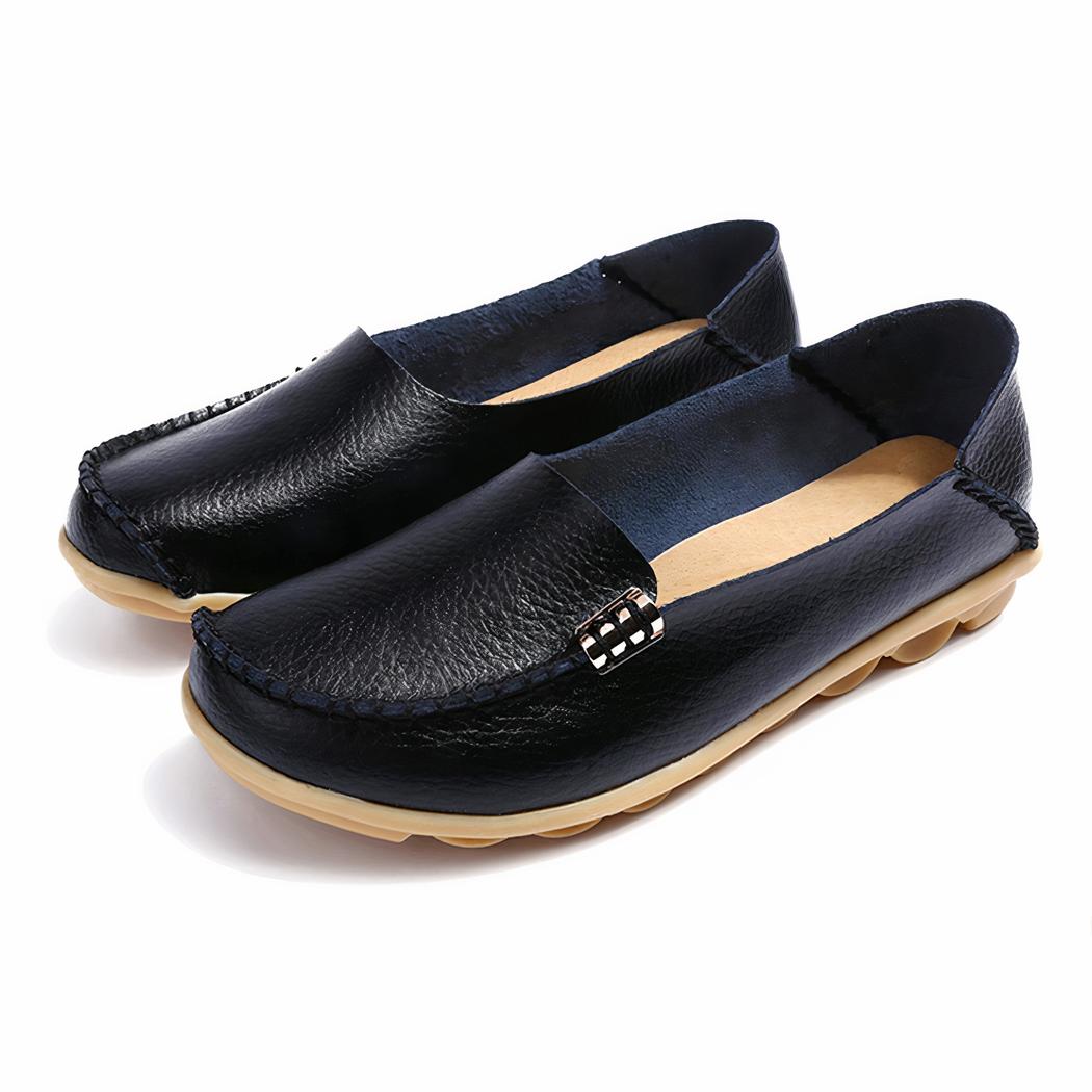 Mocassins plats avec des couleurs variées pour femme