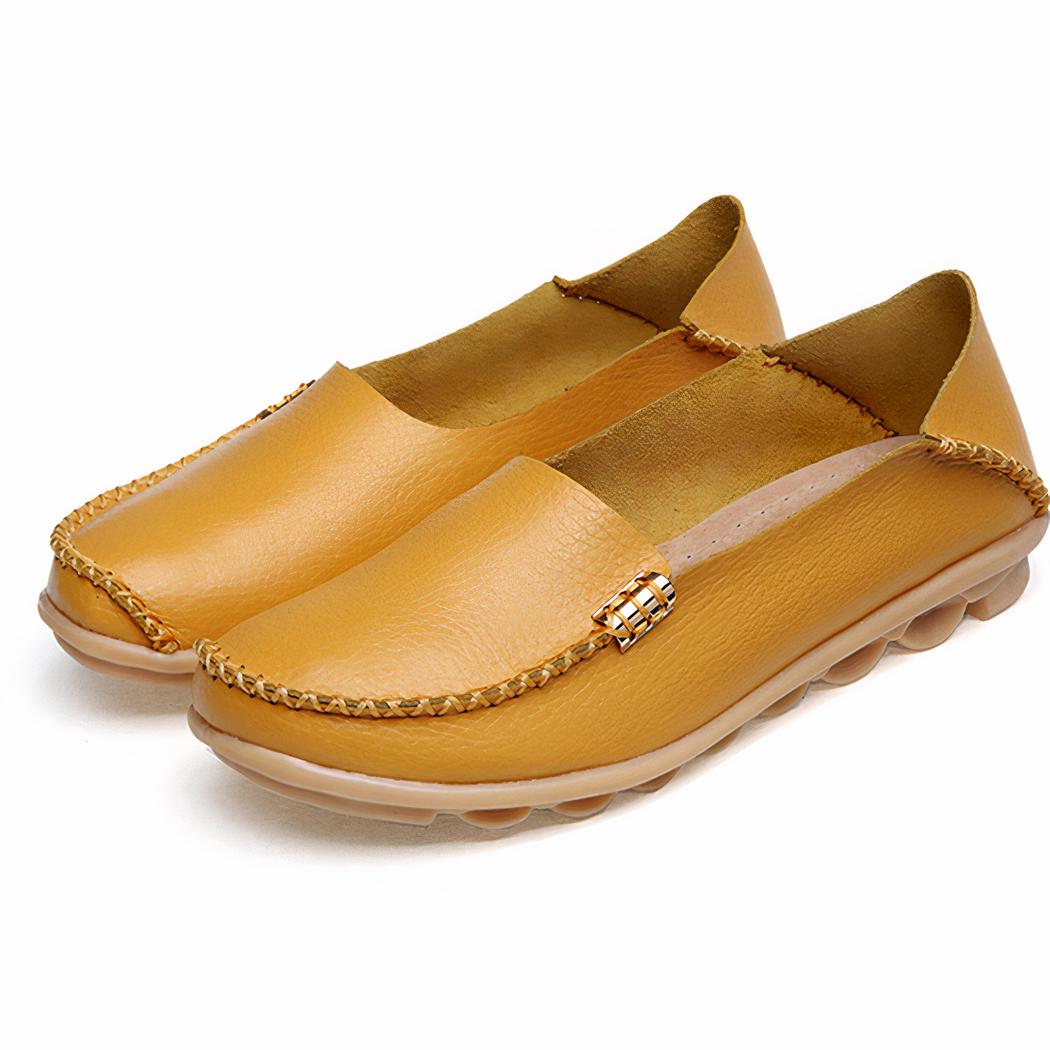 Mocassins plats avec des couleurs variées pour femme