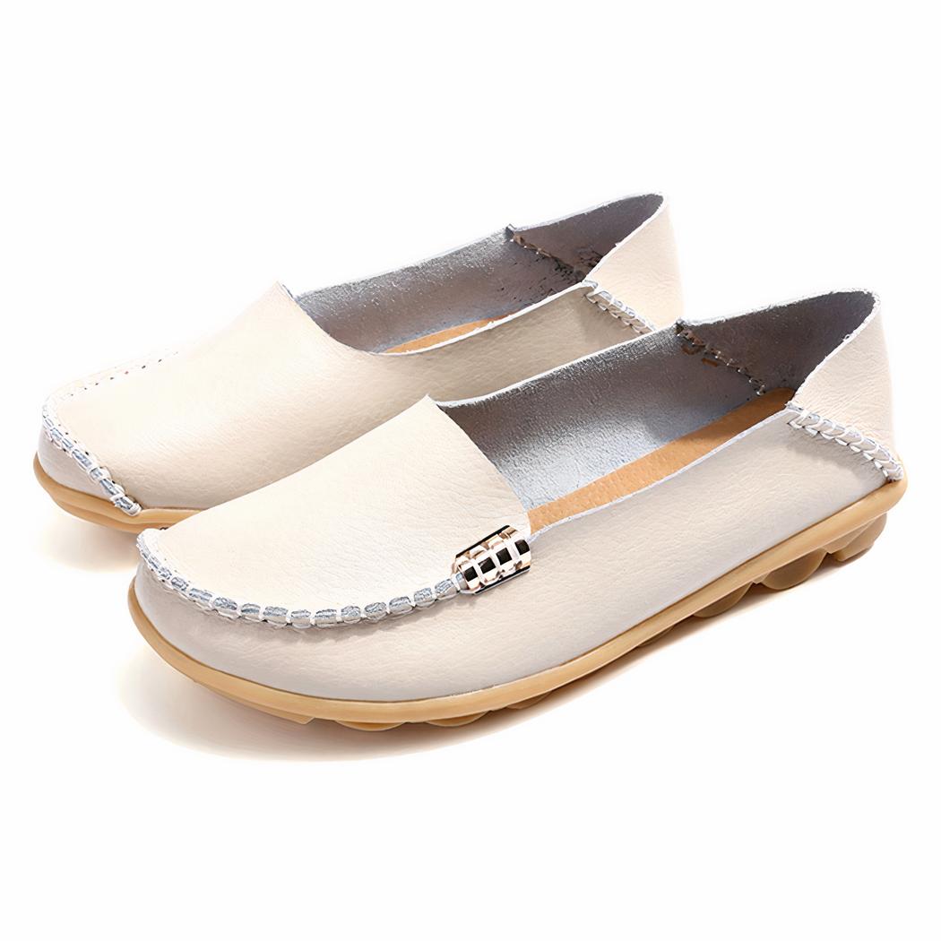 Mocassins plats avec des couleurs variées pour femme