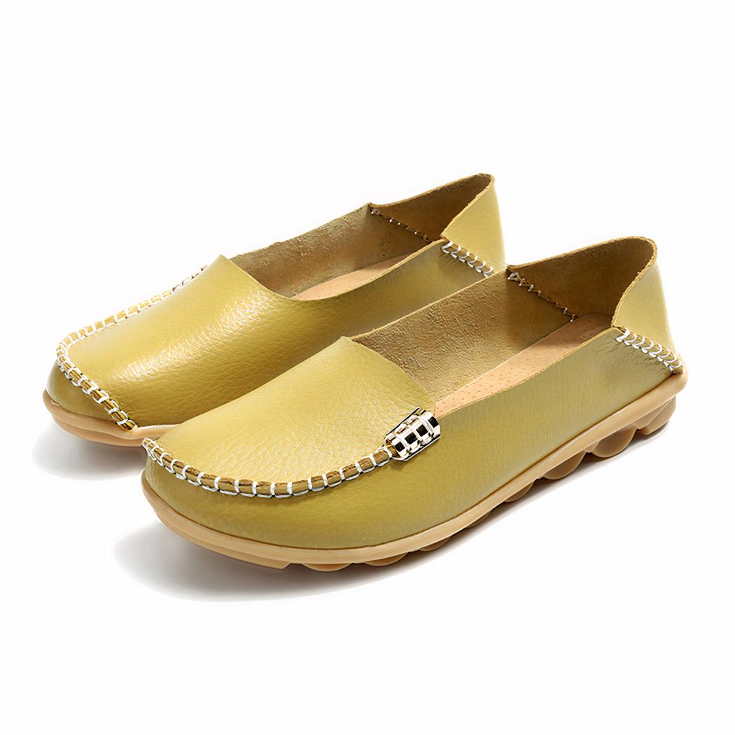 Mocassins plats avec des couleurs variées pour femme