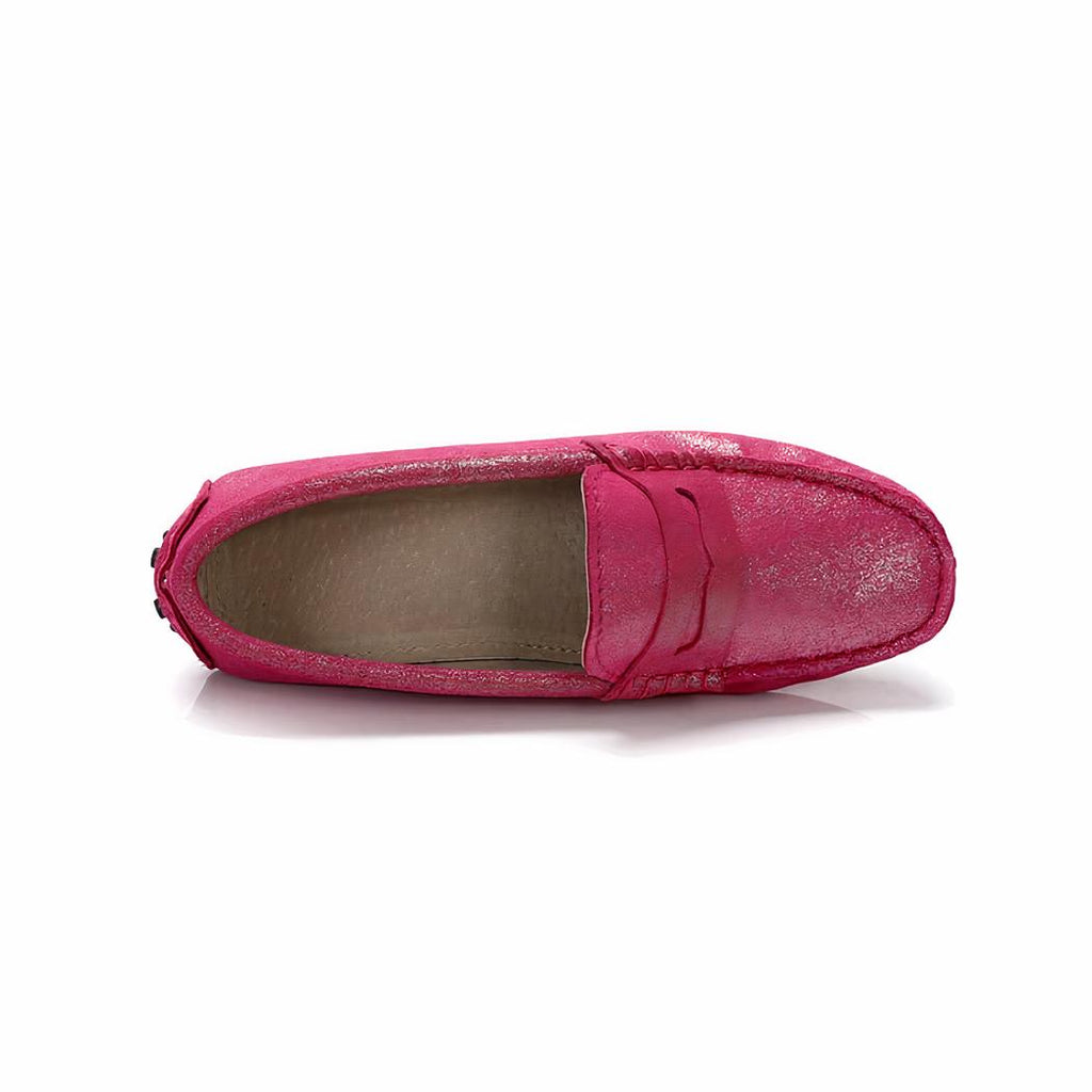 Mocassins printemps été pailletés pour femme