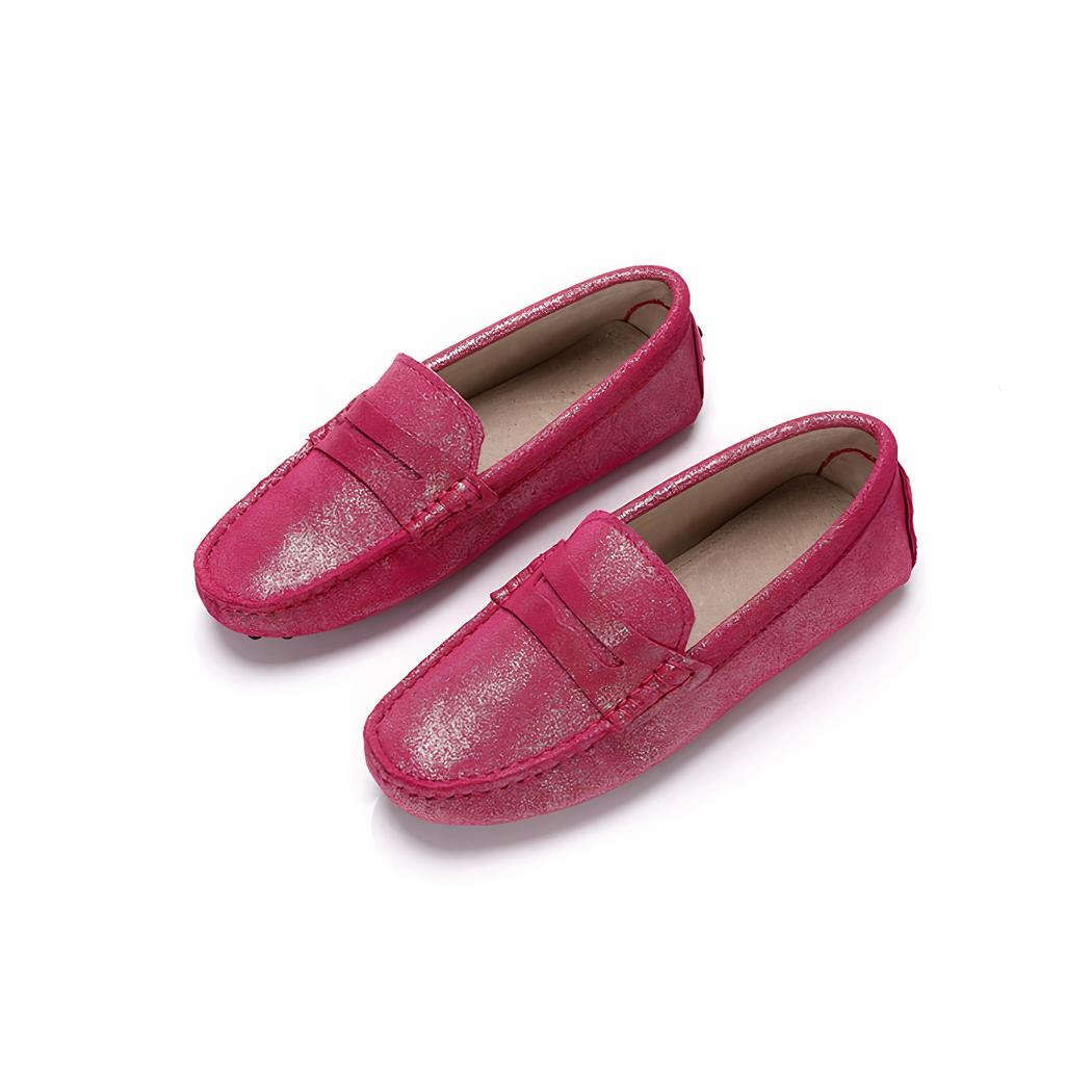 Mocassins printemps été pailletés pour femme
