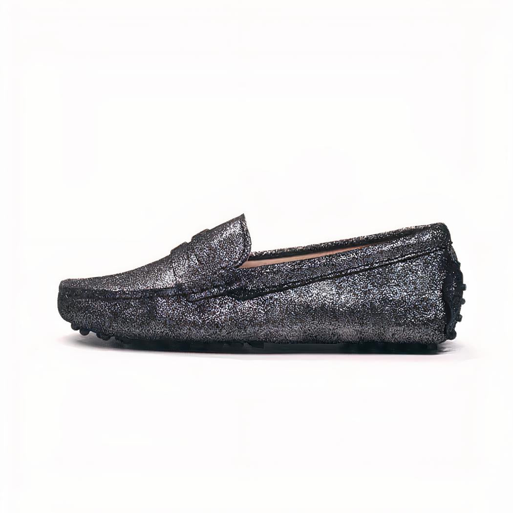 Mocassins printemps été pailletés pour femme