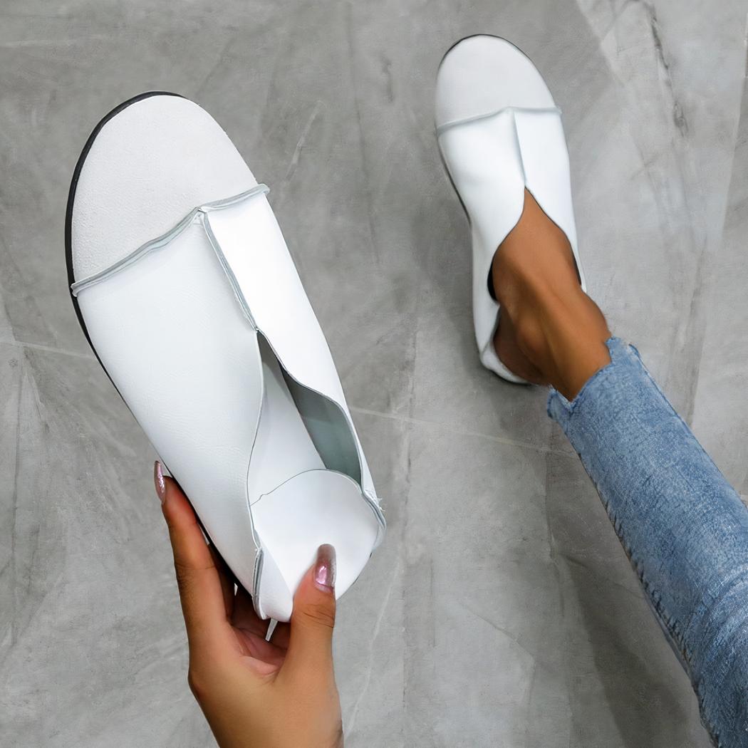 Mocassins souples à bout rond pour femmes