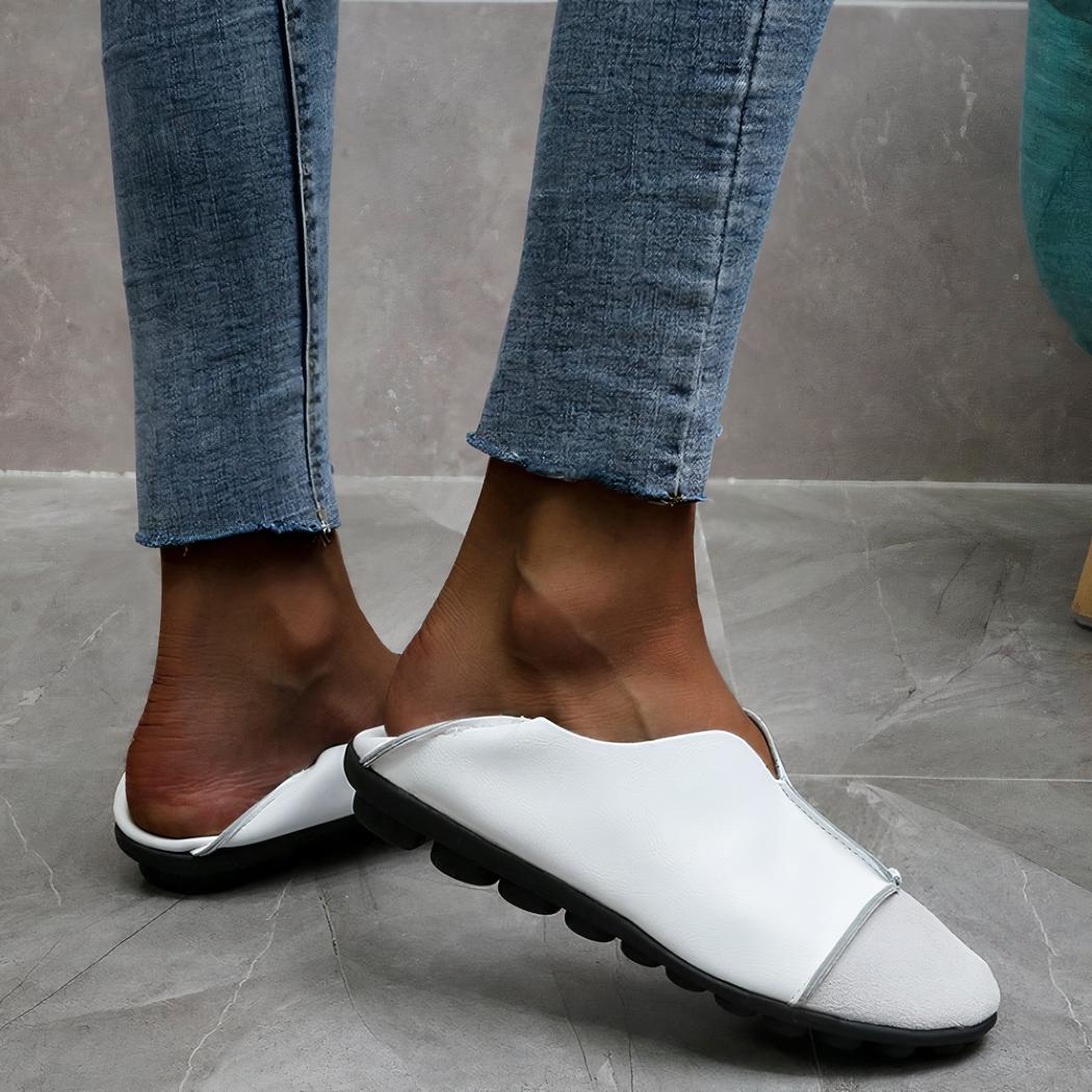 Mocassins souples à bout rond pour femmes
