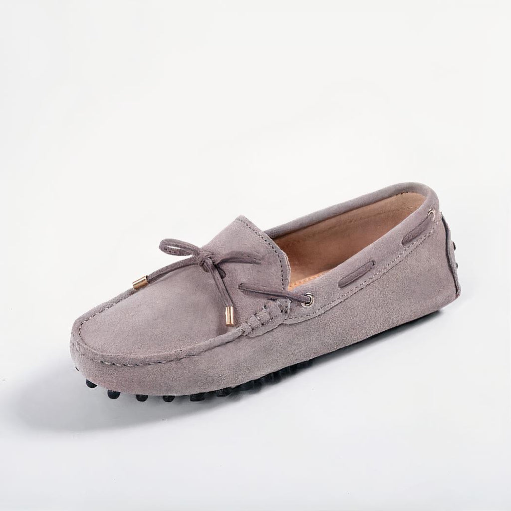 Mocassins souples en daim pour femmes