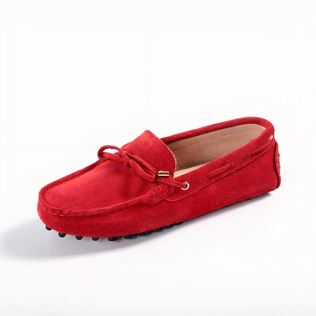 Mocassins souples en daim pour femmes