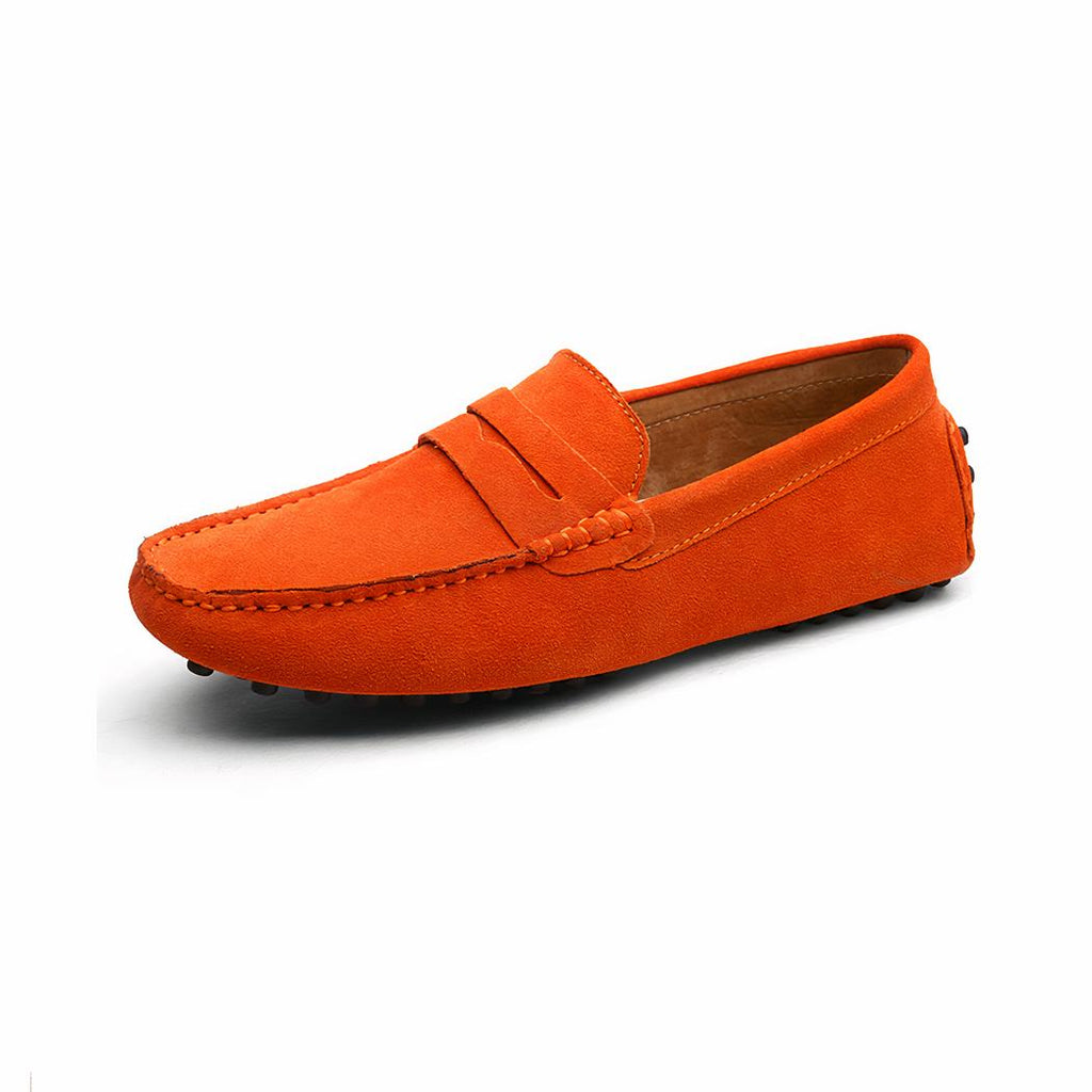 Mocassins souples en daim pour hommes