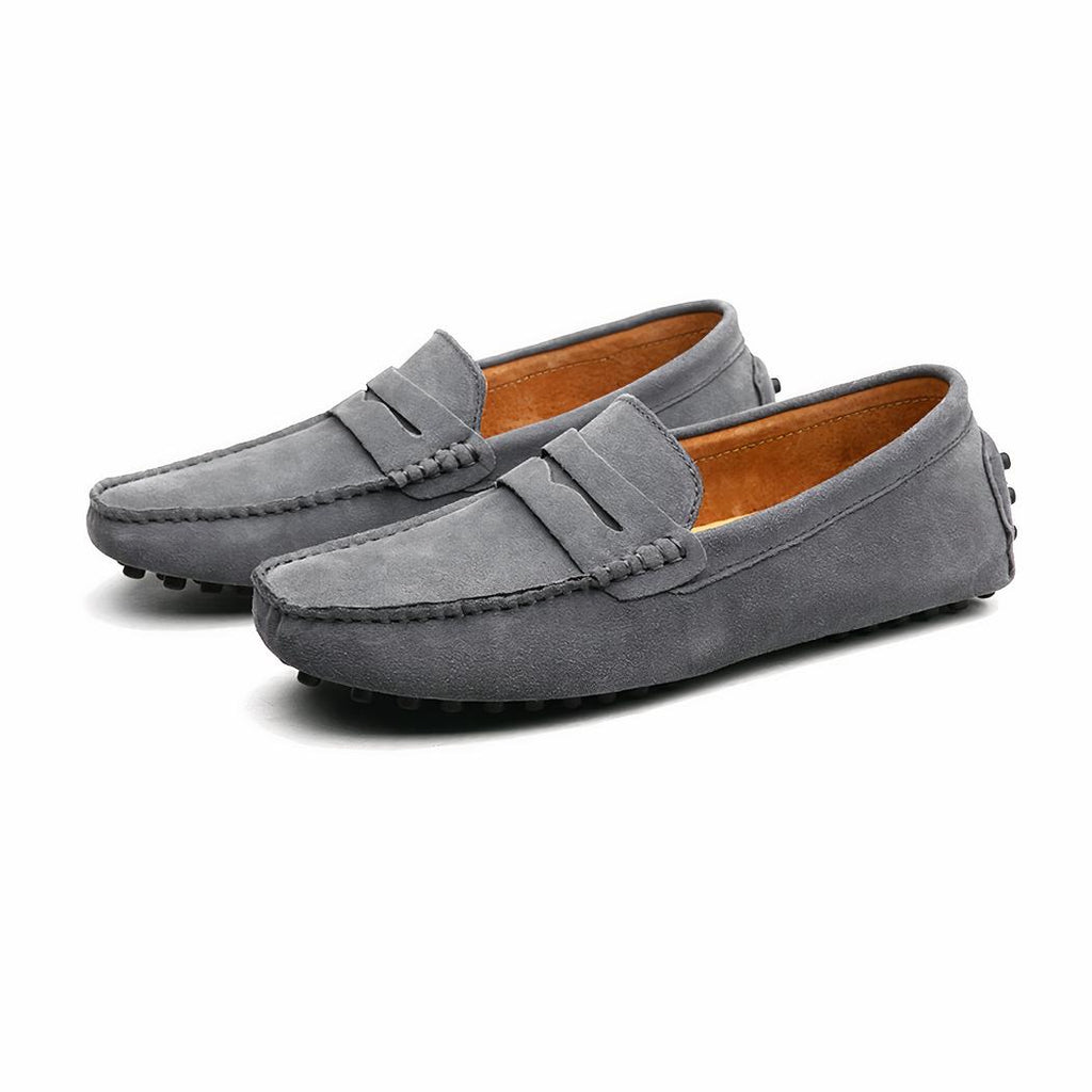 Mocassins souples en daim pour hommes