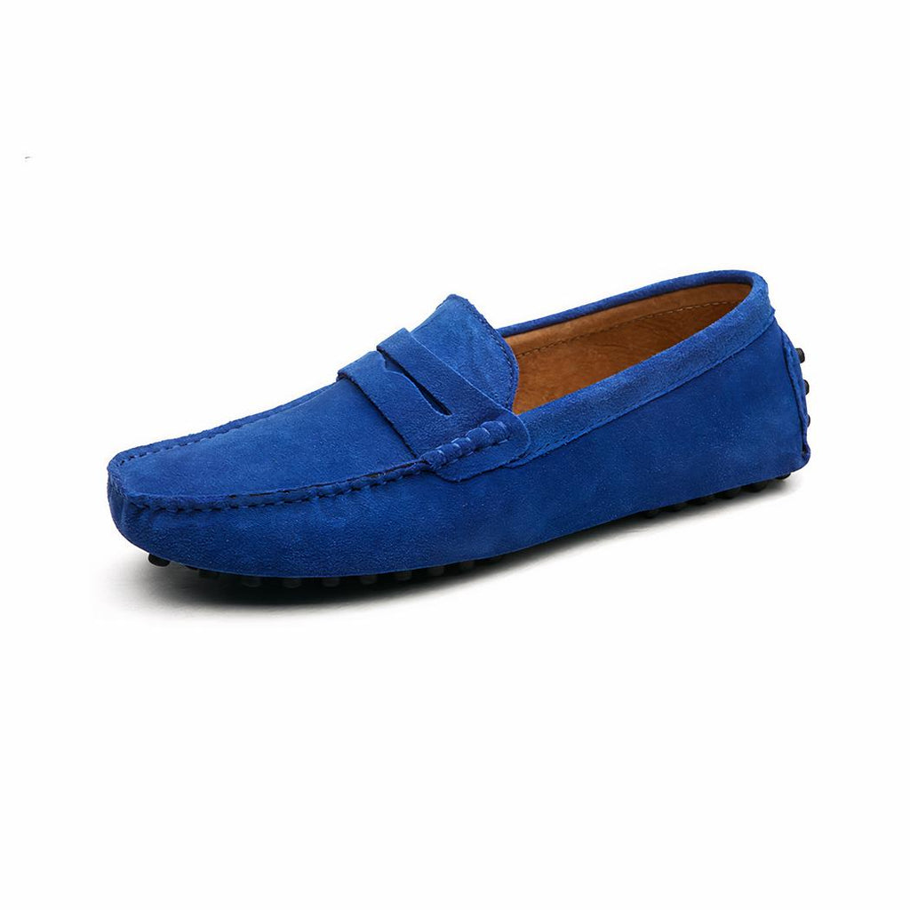 Mocassins souples en daim pour hommes