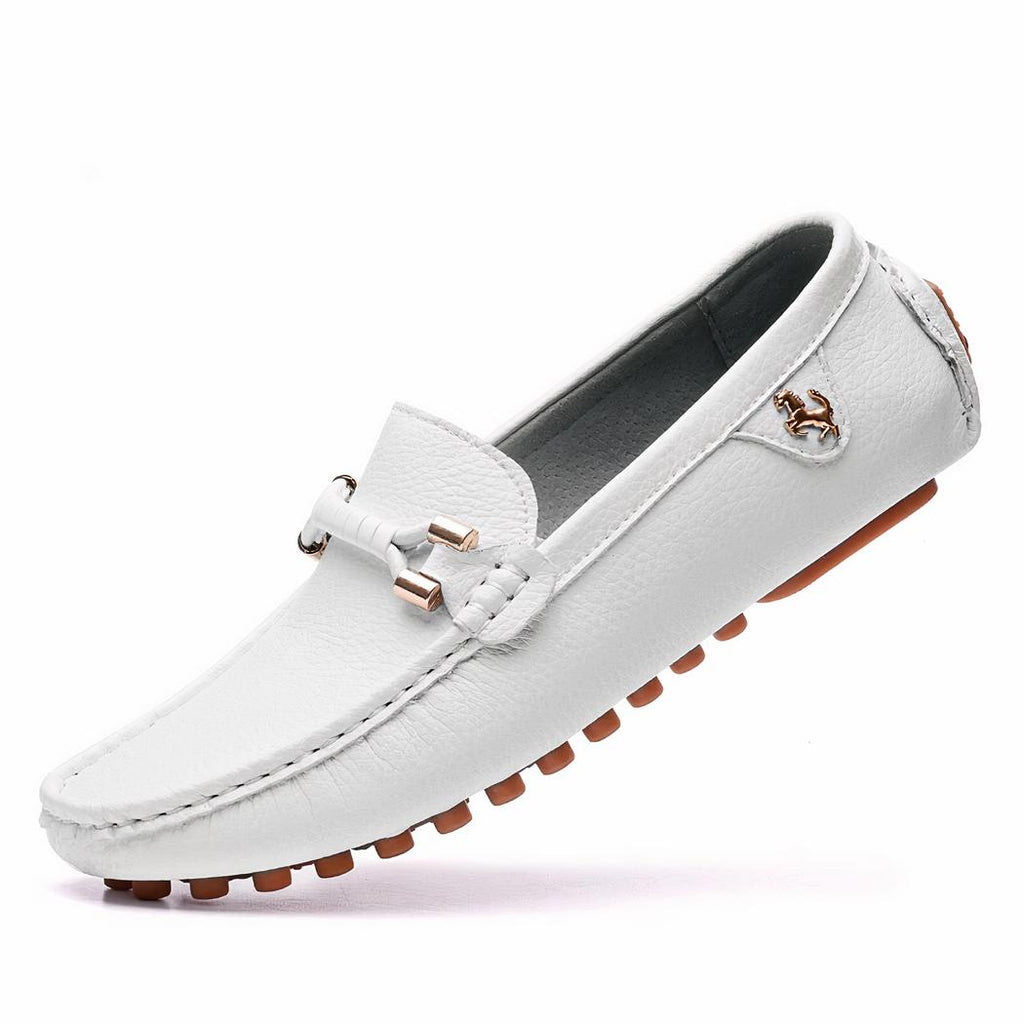 Mocassins souples tendances en cuir synthétique pour homme