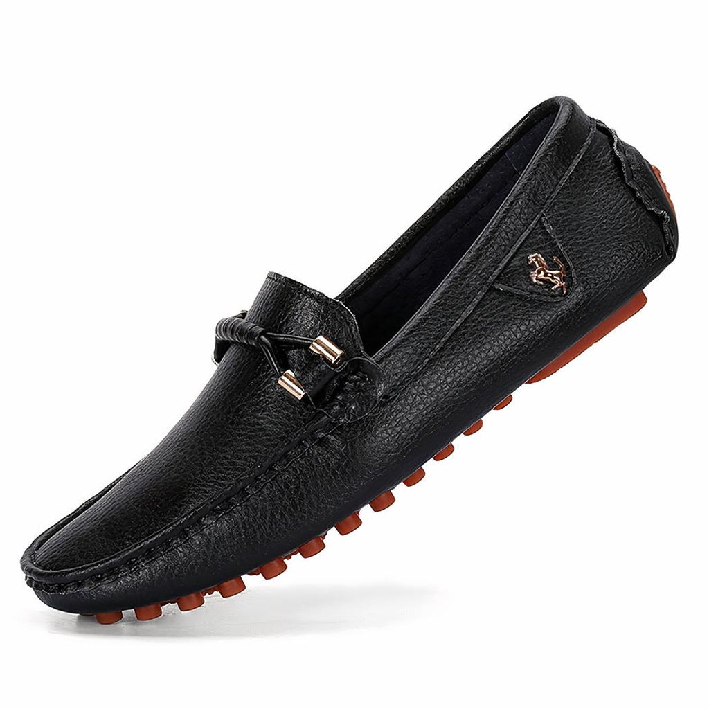 Mocassins souples tendances en cuir synthétique pour homme