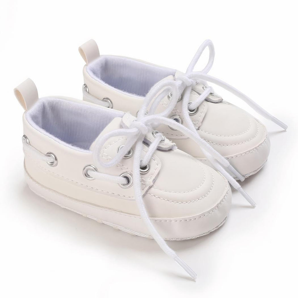 Mocassins style bateau à lacets pour bébé garçon