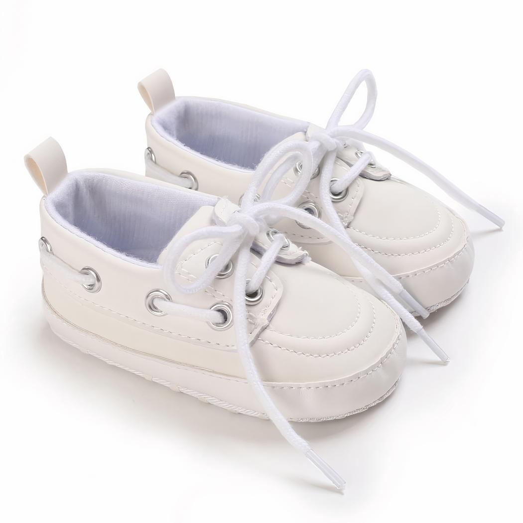 Mocassins style bateau à lacets pour bébé garçon