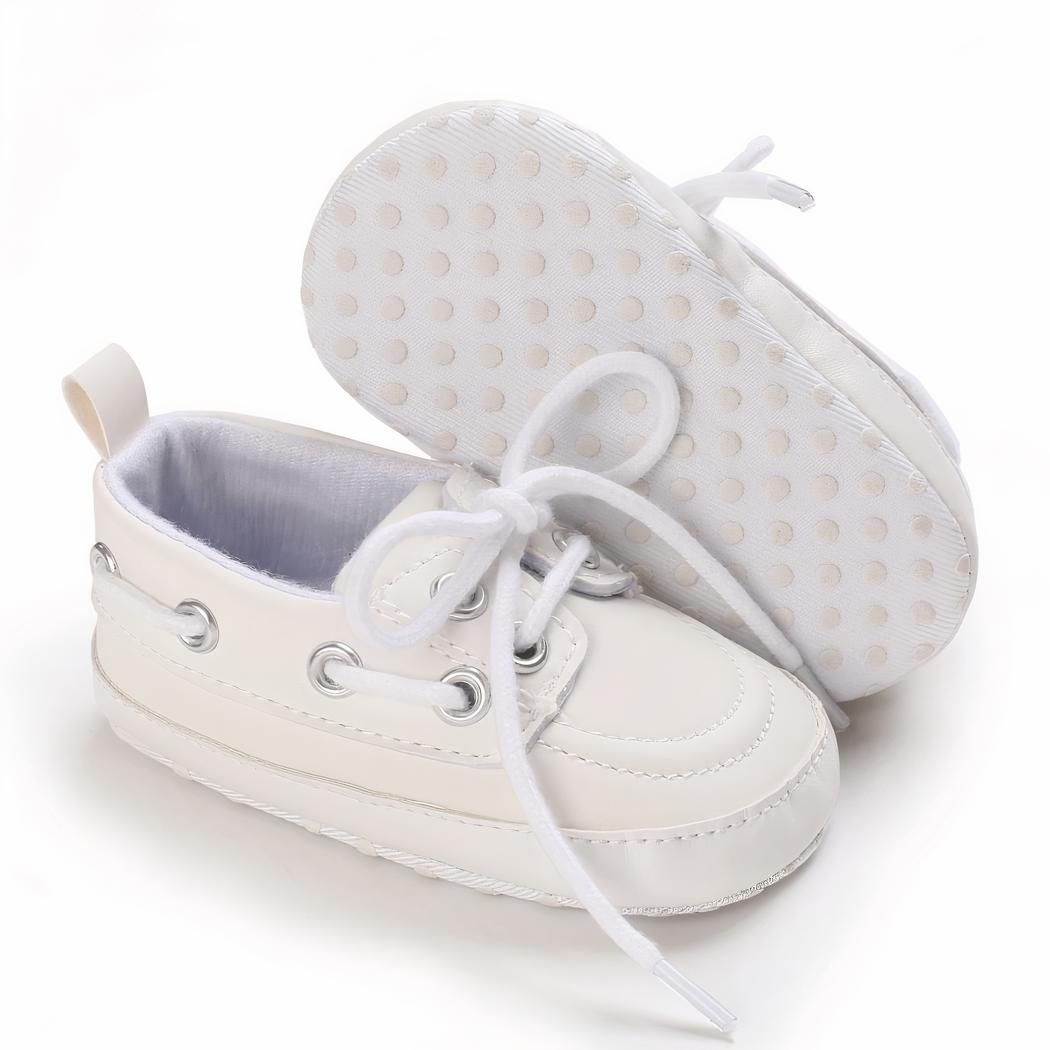 Mocassins style bateau à lacets pour bébé garçon