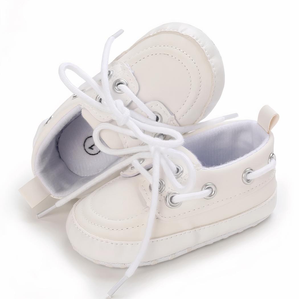 Mocassins style bateau à lacets pour bébé garçon