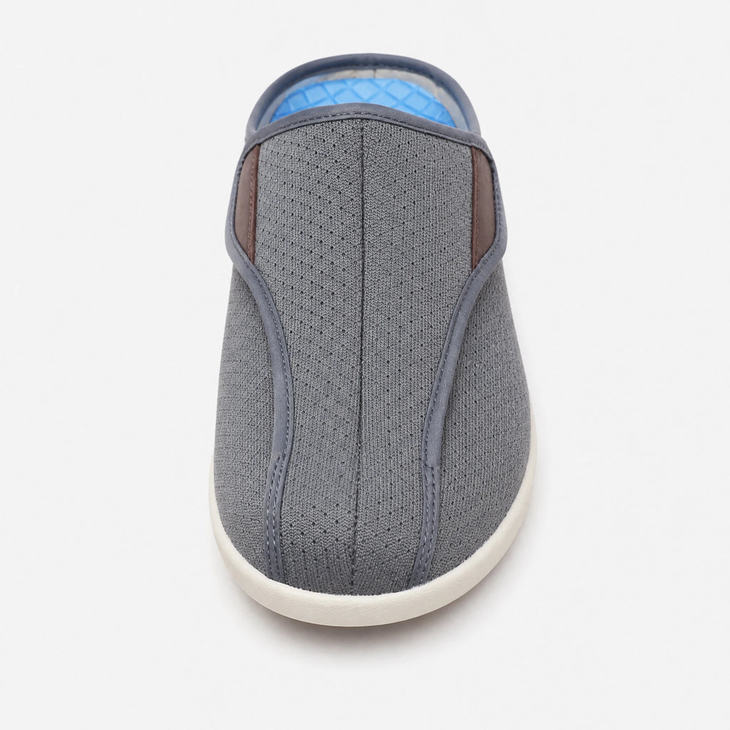 Mules orthopédiques scratch en maille respirante - Fond neutre