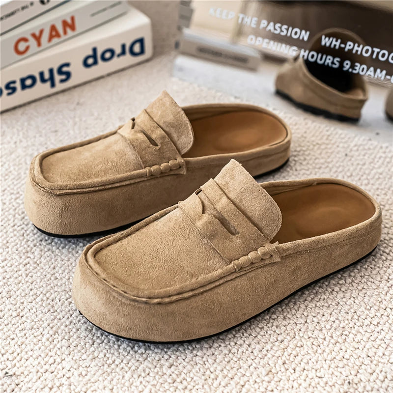 Mule penny souple pour homme