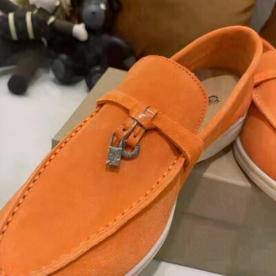Mocassin en daim suédé britannique pour femmes