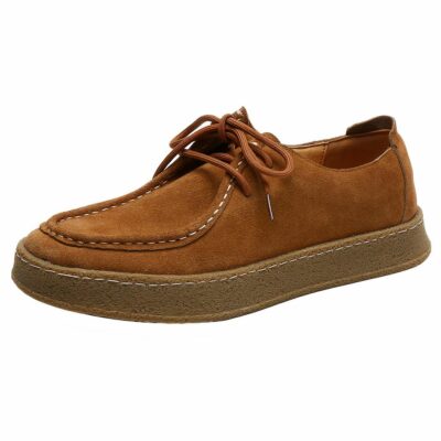 Mocassins indiens en daim pour homme